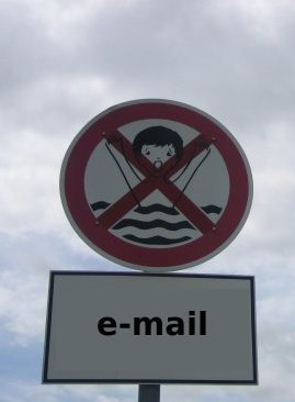 drowning in email